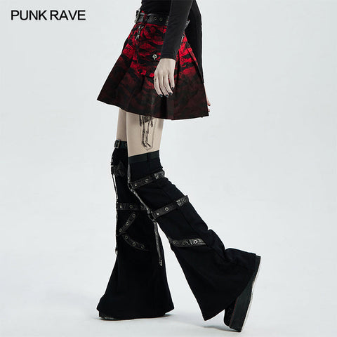 Dip Dye PUNK Halbrock mit Saum