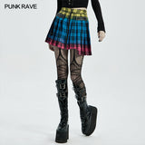 PUNK karierter Halbrock