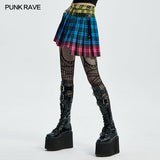 PUNK karierter Halbrock