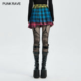PUNK karierter Halbrock