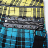 PUNK karierter Halbrock