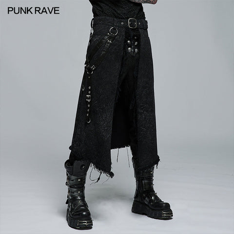 2022 Goth Stilvoller Kilt für Herren