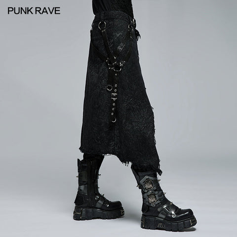 2022 Goth Stilvoller Kilt für Herren