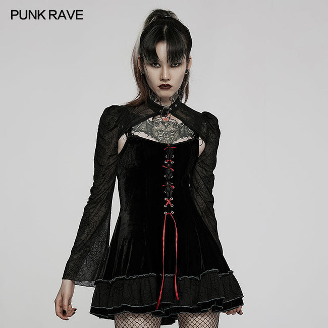 Gothic zweiteiliges Mädchenkleid