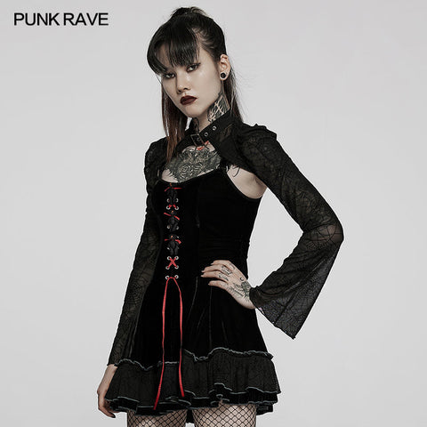 Gothic zweiteiliges Mädchenkleid