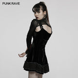 Gothic zweiteiliges Mädchenkleid
