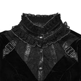 Gothic asymmetrisches Kleid