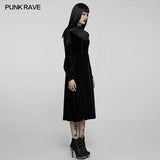 2022 Gothic-Samtkleid