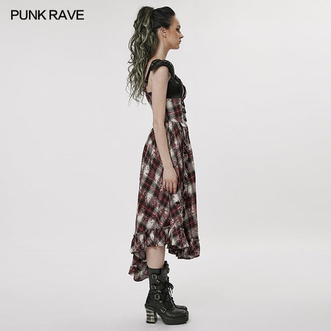 Gothic Kleid mit wunderschönem Druck