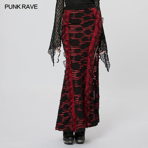 Gotischer Jacquard-Rock