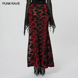 Gotischer Jacquard-Rock