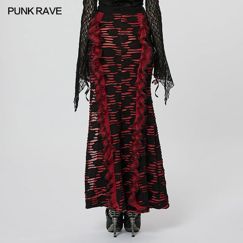 Gotischer Jacquard-Rock