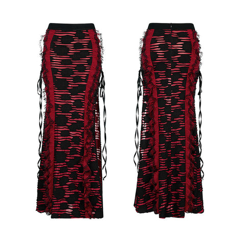 Gotischer Jacquard-Rock