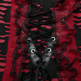 Gotischer Jacquard-Rock