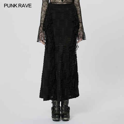 Gotischer Jacquard-Rock