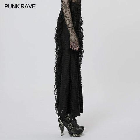 Gotischer Jacquard-Rock
