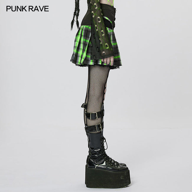 Punk Girl Faltenrock