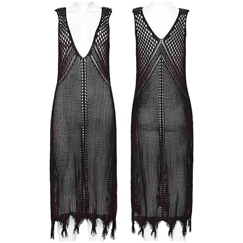 Das postapokalyptische Strickkleid im Techwear-Stil
