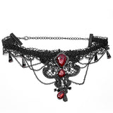Gothic Edelsteinkette