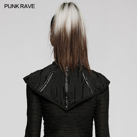 Goth Stylische Mesh-Gesichtsmaske