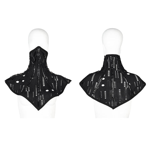 Goth Stylische Mesh-Gesichtsmaske