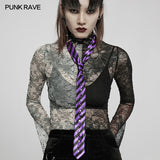 Nette Mädchen-Krawatte des Punk