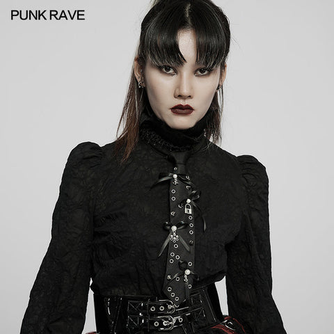 Süße Punk-Krawatte aus Metall