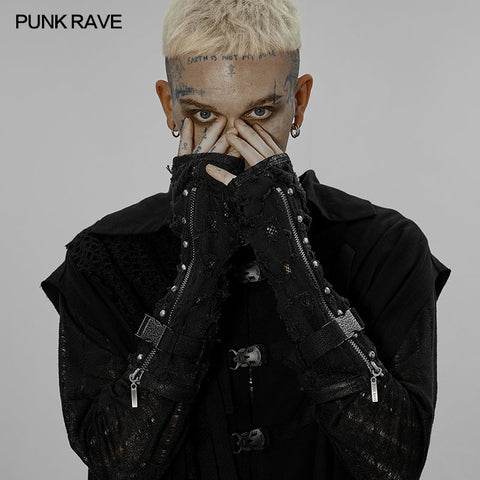 2022 Punk Löcher Handschuhe