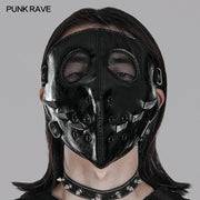 Punk personalisierte PU-Gesichtsmaske