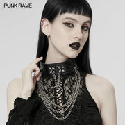 Punk-Wild-Python-Korn-Halsband