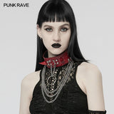 Punk-Wild-Python-Korn-Halsband