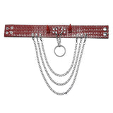 Punk-Wild-Python-Korn-Halsband