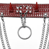 Punk-Wild-Python-Korn-Halsband