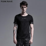 Punk Kurzarm T-Shirt