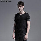 Punk Kurzarm T-Shirt