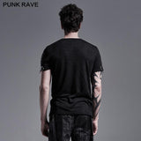 Punk Kurzarm T-Shirt