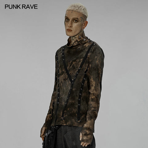 Punk-Batik-Pullover-T-Shirt