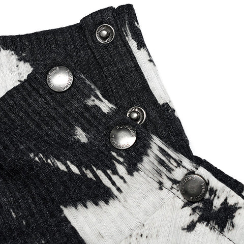 Punk-Batik-Pullover-T-Shirt