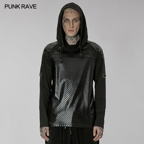 Dunkles Goth-Langarm-T-Shirt