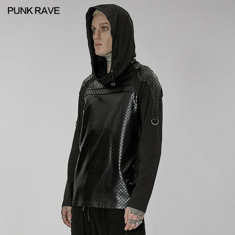 Dunkles Goth-Langarm-T-Shirt