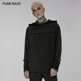 Gothic Alltags-Langarm-T-Shirt