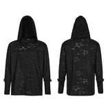 Gothic Alltags-Langarm-T-Shirt