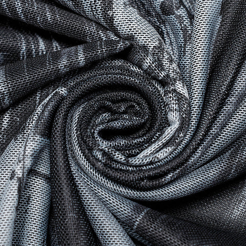 Enges Gaze-T-Shirt im postapokalyptischen Stil