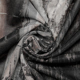 Enges Gaze-T-Shirt im postapokalyptischen Stil