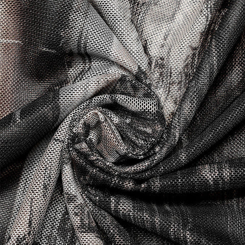 Enges Gaze-T-Shirt im postapokalyptischen Stil