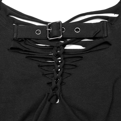 Punk gewebtes T-Shirt