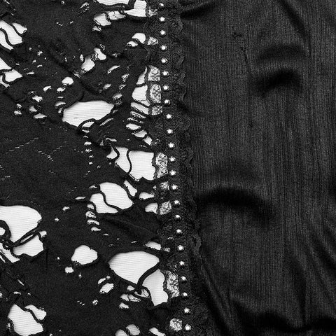 Gothic T-Shirt mit langen Ärmeln