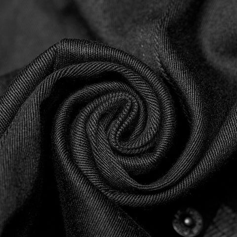 Punk-Batik-Kurzmantel