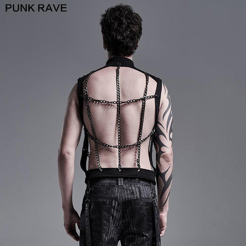 Aushöhlungsweste der PUNK-Persönlichkeitskette