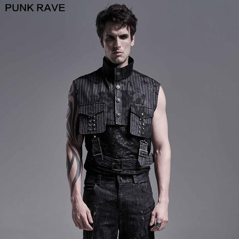 PUNK Herren kurzes Hemd